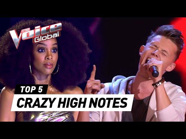 SURPRISING high notes in The Voice