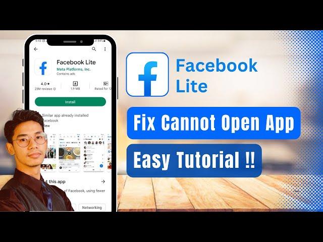 How to Fix Facebook Lite Can't Open !