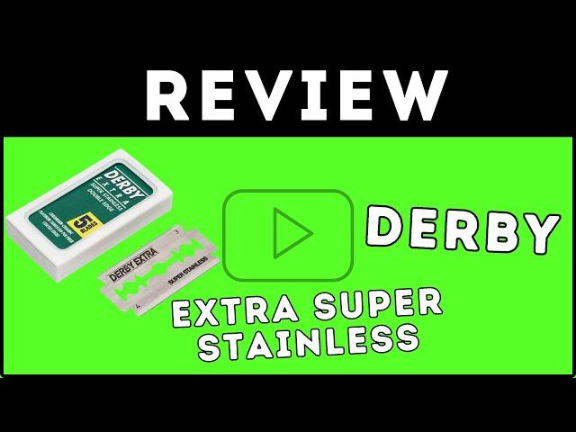 Derby Extra Double Edge Razor Blades Review