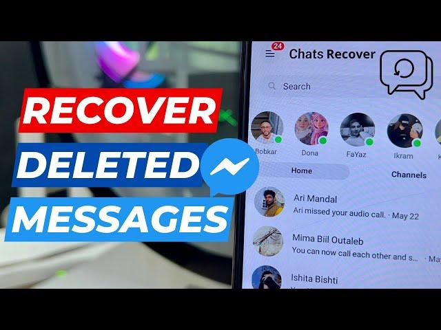 Recover Deleted Facebook Messages on Messenger 2024