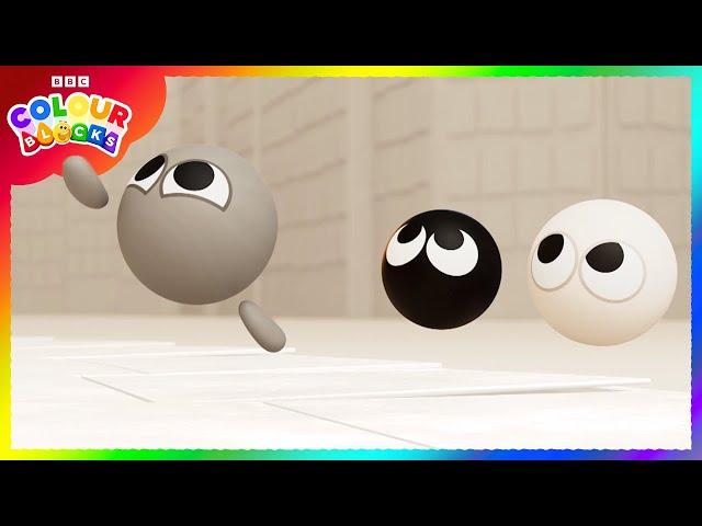 Grey | FULL EPISODE - S1 E22 | Learn Colours - Kids Cartoons | Colourblocks