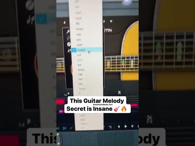 This Guitar Melody Secret is Insane 