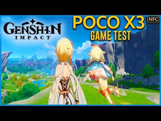 GENSHIN IMPACT GAME TEST | POCO X3