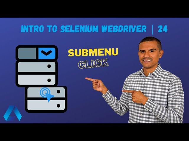 How to click a sub menu in Selenium WebDriver using Java