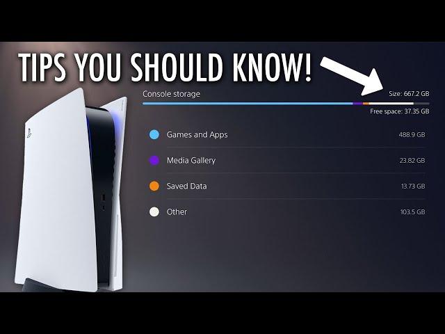 How To Maximize Your PS5 Storage: Delete 'Other' Storage, Manage PS4 Games, UI Tips & More!