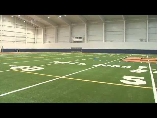 Sneak Peek at New Syracuse Indoor Athletic Facility