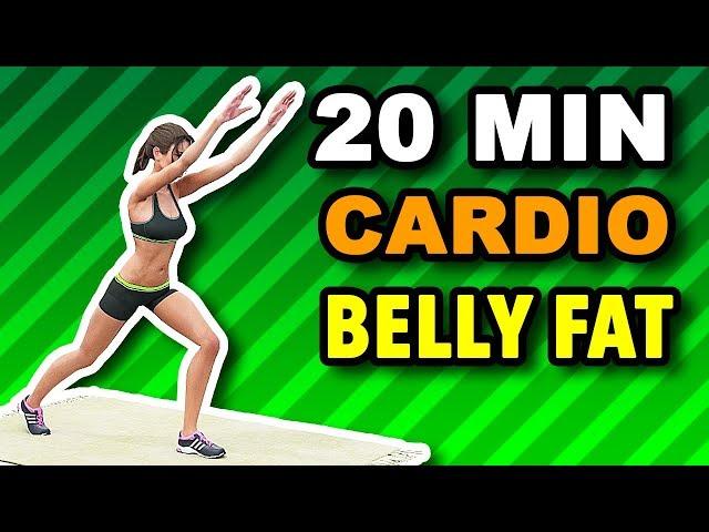 20 Min Cardio Workout To Reduce Belly Fat And Get A Flat Stomach