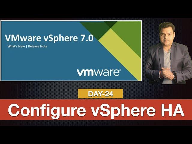 What is work of HA ? How to configure HA step by step guide | vSphere 7.0 Training and Certification