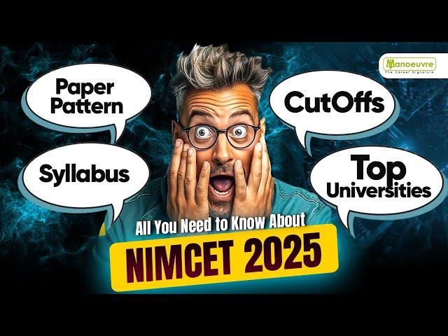 NIMCET 2025 Exam Paper Pattern | Syllabus | CUT OFFs | Target Top NITs