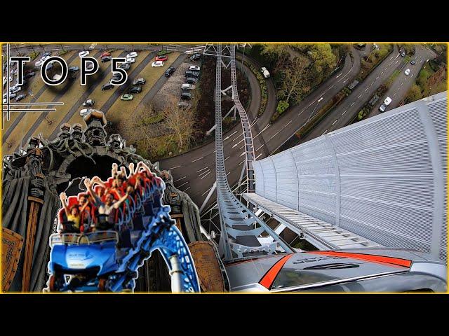 Die 5 BESTEN Achterbahnen im EUROPA-PARK 2022!  |TopFünff|