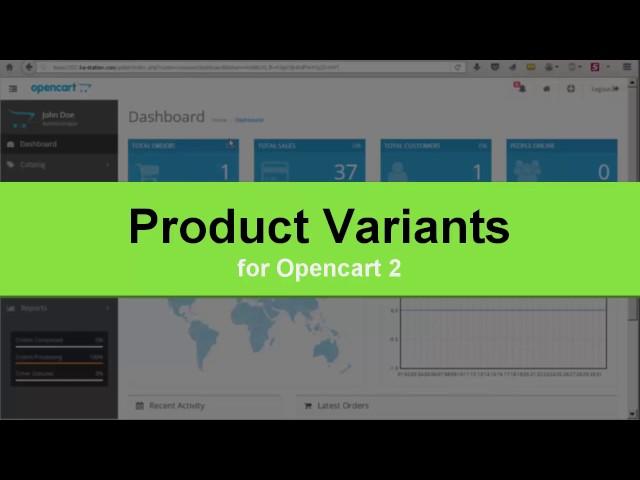 Product Variants for Opencart 2