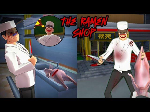 THE RAMEN SHOP - Short Horror Film || Sakura School Simulator