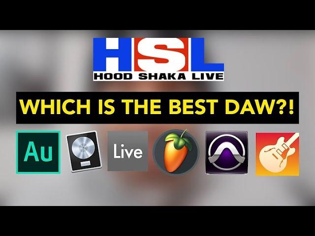 The Best Daw For Music Production Podcasting And Beginners : Hood Shaka Live