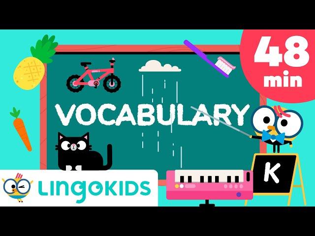 VOCABULARY FOR KIDS ‍ | Learn English Vocabulary | Lingokids