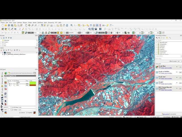 Supervised Classification Using QGIS Semi-Automatic Classification Plugin (SCP)