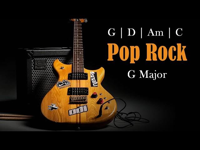 G major Backing Track | Pop Rock | 120 Bpm