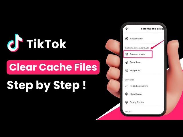 How to Clear TikTok Cache Files !