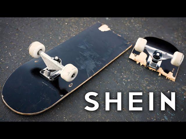 WE BOUGHT THE CHEAPEST SKATEBOARD ON SHEIN