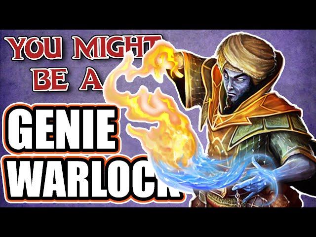 You Might Be a Genie Warlock | Warlock Subclass Guide for DND 5e