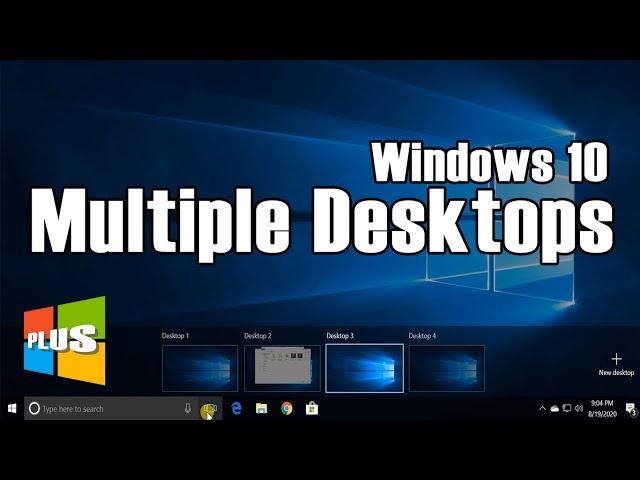 Windows 10 Tutorial | Multiple Desktops