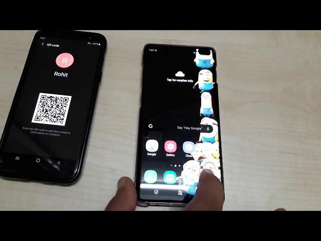 How to take contacts in seconds with QR code | QR code