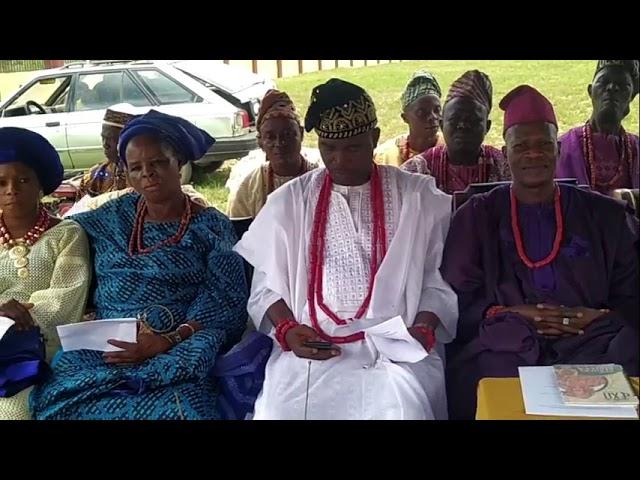 COMMISSIONING OF ULTRA-MODERN ENTRANCE GATE OF OJUGBAYE COMPREHENSIVE HIGH SCHOOL, IMESI EKITI