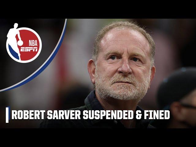 Suns owner Robert Sarver suspended for 1 year & fined $10M for workplace miscount | SportsCenter