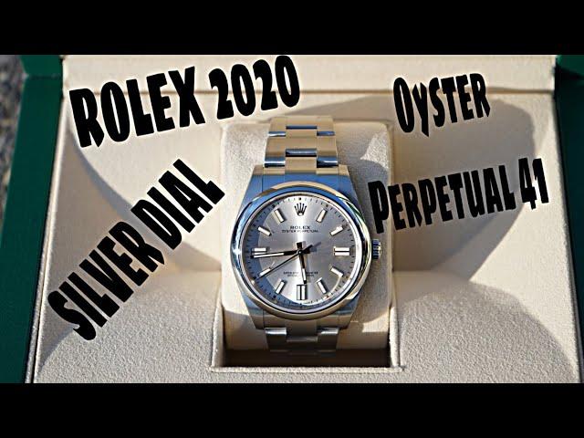 Rolex Oyster Perpetual 41 2020 reference #124300 Silver