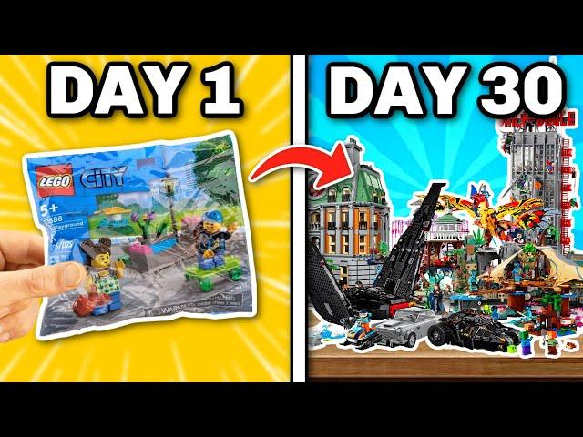 Building a LEGO set EVERY DAY for a MONTH!!