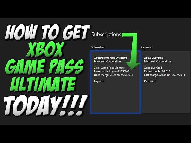 How You Can Get Xbox Game Pass Ultimate TODAY