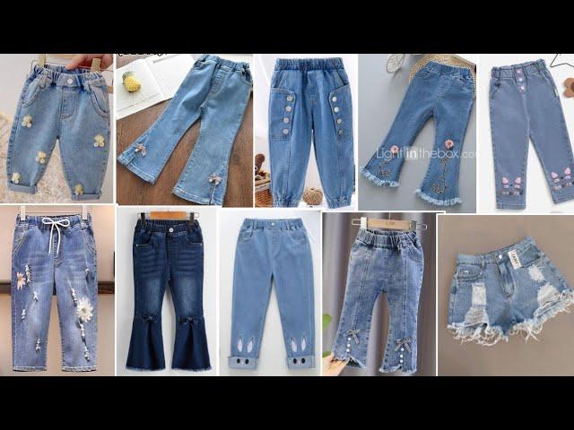 latest kids denims design | jeans  design for kids | baby girl jeans design | trending kids outfit