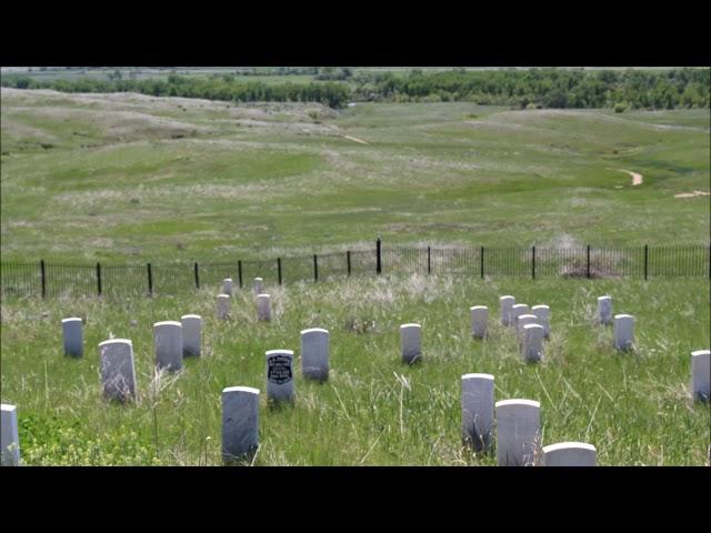 George Armstrong Custer Burial at the Little Bighorn