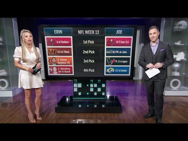 WEEK 13 BEST BETS  I'm taking Ja'Marr Chase for anytime TD  | ESPN BET Live