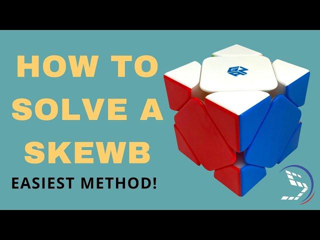 How to solve a skewb! Easiest beginner method 2020 #howto #skewb