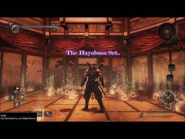 Nioh - How to make (the Ultimate Hayabusa set)