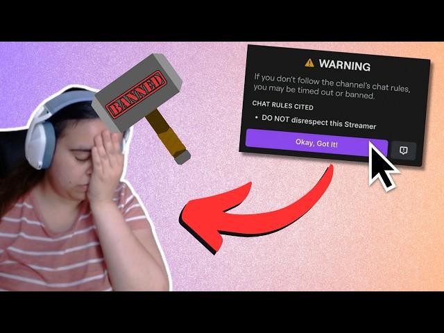 How to use the NEW Twitch Chat Warning Feature! (Tutorial)