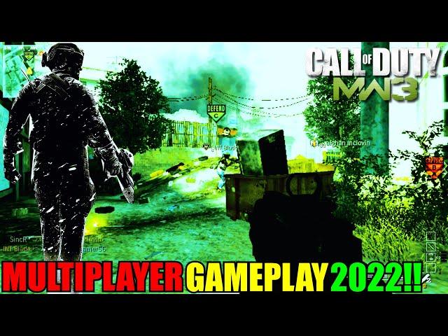 Call Of Duty Modern Warfare 3 Multiplayer Online Gameplay PC (2022 Still Playable)