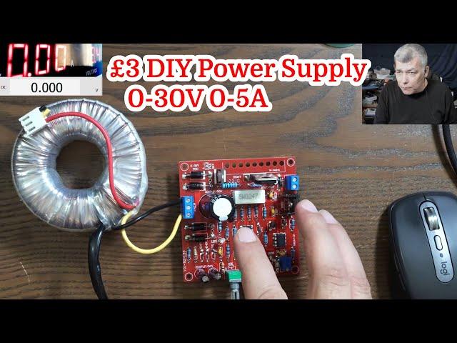 £3 DIY Lab Linear Adjustable Power Supply 0-24V 0-5A INSANELY CHEAP! Bonus: Modifications inside :D