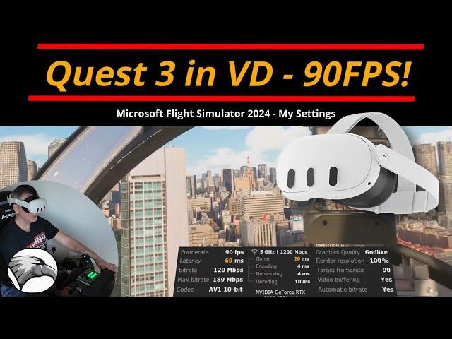 VR in MSFS2024 Tested | Quest 3 & Virtual Desktop  | What a Great Combo!