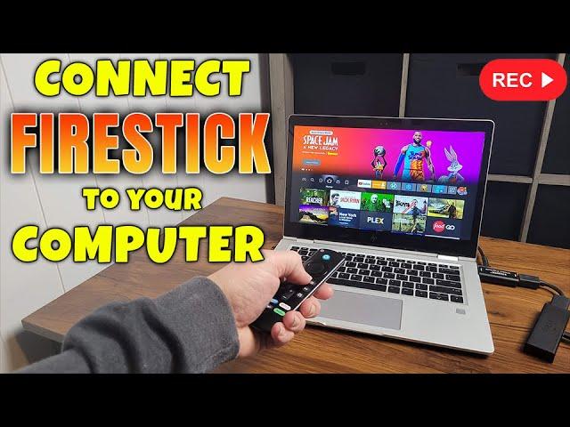  HOW TO CONNECT ANY FIRESTICK TO PC/LAPTOP EASY!