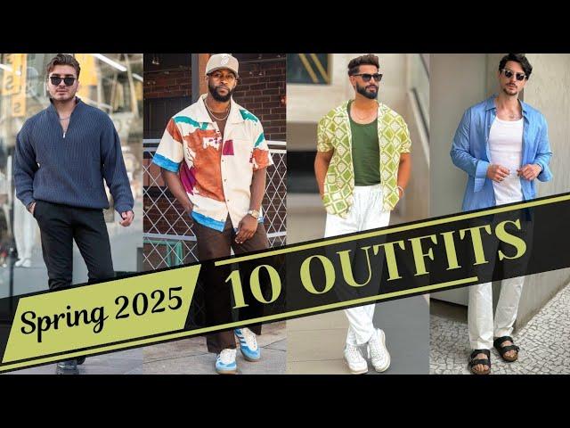 10 Latest Spring Outfit Ideas for Men 2025 | Men's Fashion