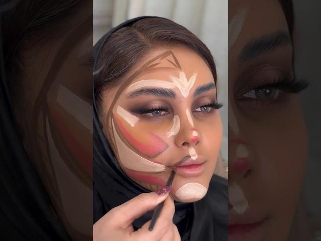 Iranian girl Makeup in Hijabstyle #iran #makeup #makeuptutorial