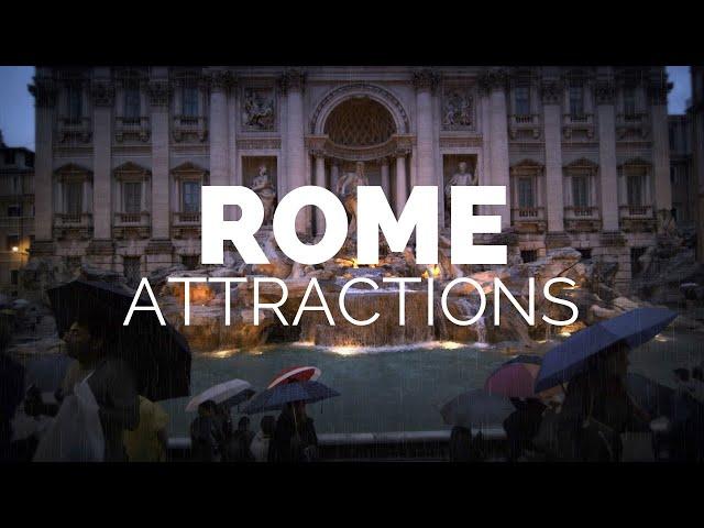 10 Top Tourist Attractions in Rome - Travel Video