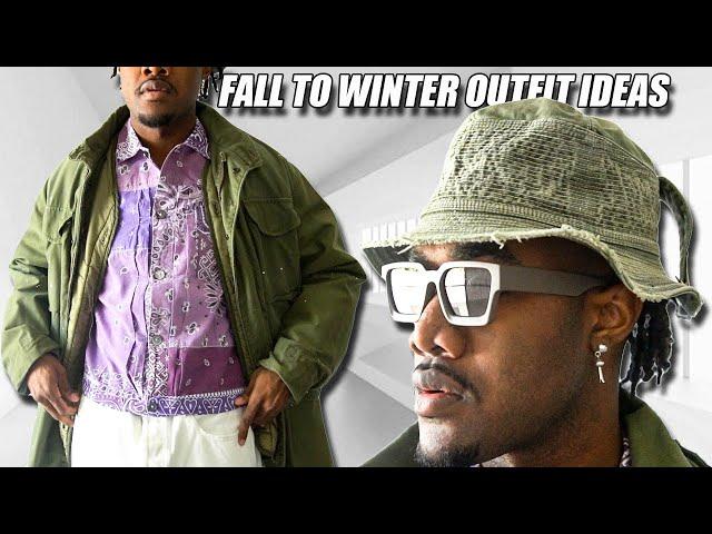 COZY FALL TO WINTER OUTFIT IDEAS | Men's Fashion & Streetwear