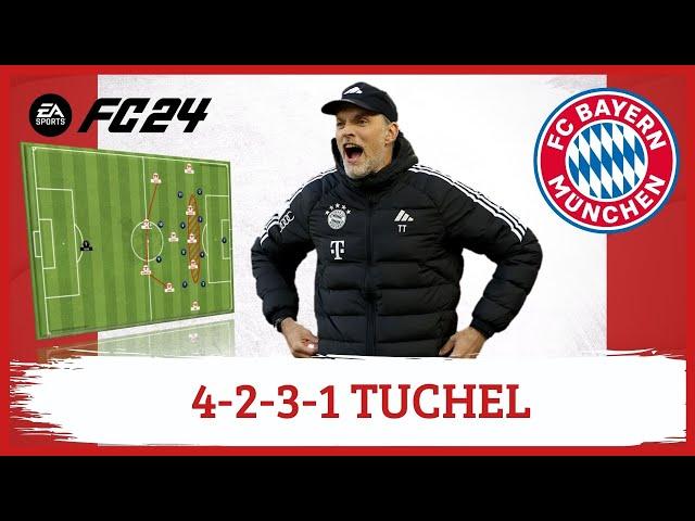Thomas Tuchel 4-2-3-1 Bayern de Múnich EA FC 24 |Tácticas|