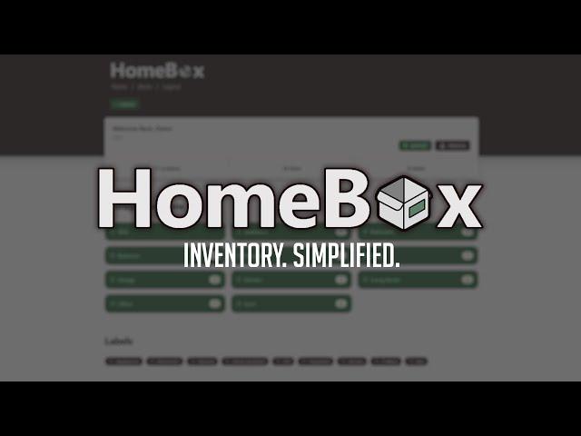 HomeBox: Your Home Inventory Simplified