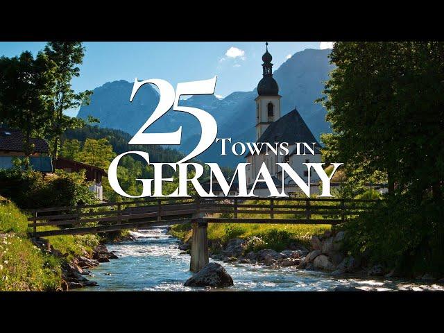 25 Most Beautiful Small Towns to Visit in Germany 4K   | Germany Travel Guide