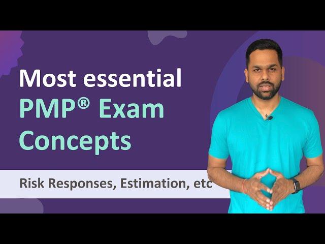 PMP essentials I Most important topics for PMP exam