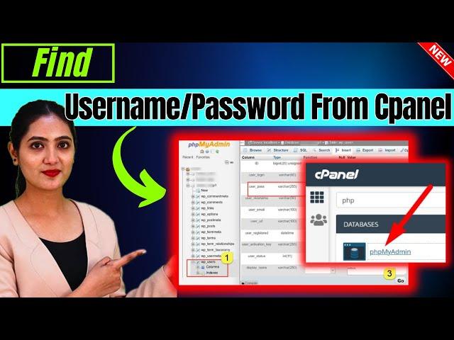 How To Find Wp Password & Username From Cpanel 2024 | Reset or Change WordPress Password