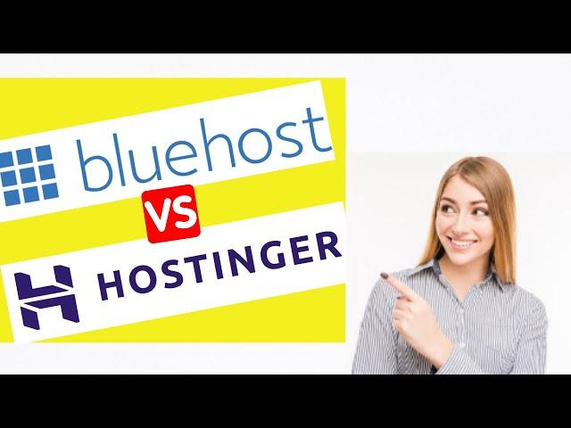 Bluehost vs Hostinger Web Hosting Comparison  Review